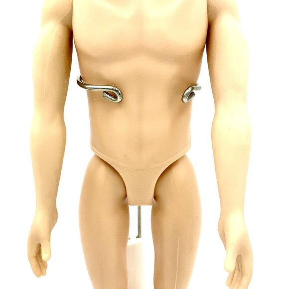 Hasbro Disney Frozen Prince Kristoff 11" Doll Nude Molded Blonde Hair Brown Eyes - Picture 3 of 11